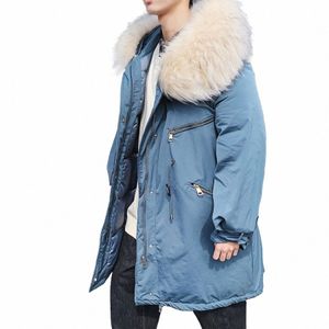 lg Fur Tassels Hooded Men's Winter Coats Men Coat Parkas Luxury Padding Work Wear Man Clothes New Padded Jacket Short Parka r3ll#