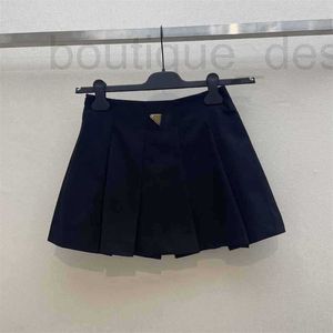 Skirts designer brand 2024 Early Spring New Nanyou Gaoding Pra Fashion Age Reducing Academy Style Versatile Slimming High Waist A-line Pleated Half Skirt 2VZ5