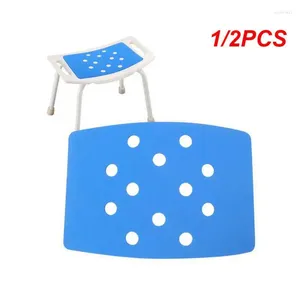 Bath Mats 1/2PCS Non-slip Elderly Folding Chair Cushion Bathroom And Shower Tub Stool Bench Seat