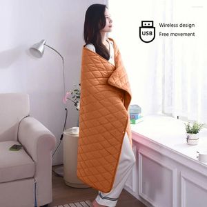 Cobertores Smart Electric Throw Cobertor Multifuncional 1 Hora Auto-Off 3 Temperatura Ajustável para Casa Quarto Escritório