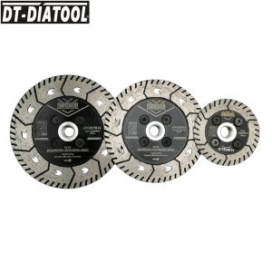 Zaagbladen DTDIATOOL 1pc Diamond Cutting Grinding Disc 75/115/125mm Hot Press Cutter Grind Sharpen Granite Marble Concrete Dual Saw Blade