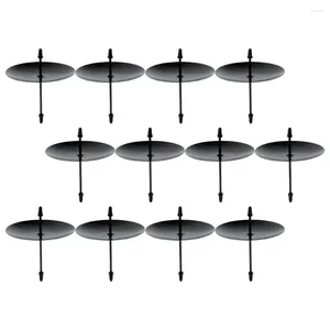 Candle Holders Holder Household Decorative Stand Candlestick Iron Tealight Supply Black Home