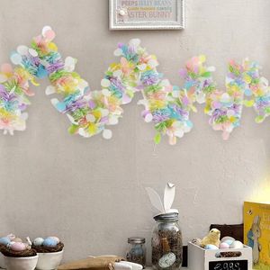 Party Decoration Easter Ribbons Garlands Colorful Tassels Decorations Hanging Doorways