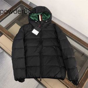 High Version Winter Plush and Thick Hooded Down Jacket for Mens 2024 New Cold Resistant Warm Short Top