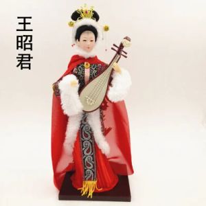 Sculture in stile popolare giapponese Kimono orientale Geisha Kabuki Doll per la decorazione della casa Ornamento da collezione Regalo artigianale