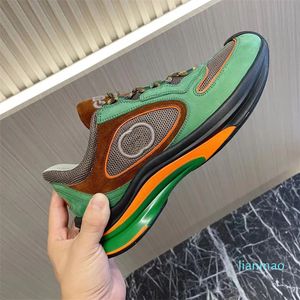 Moda bayan ayakkabı platformu spor ayakkabı tasarımcı ayakkabıları bej erkekler için kadın eğitmenler kadın tasarımcılar vintage spor ayakkabı