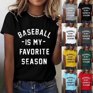 Women's T Shirts Baseball Is My Womens Cotton Long Sleeve All Athletic Tops For Women Loose Fit Active