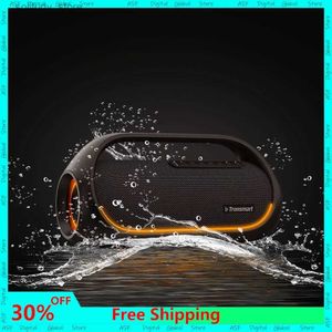 Portable Speakers Portable Bluetooth speaker with lossless outdoor high-resolution audio speaker heavy-duty bass IPX6 waterproof Q240328
