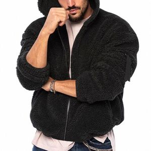 Утолщенная флисовая куртка с рукавами LG, зимняя теплая толстовка с капюшоном, мужское пушистое пальто, теплое пальто с флисовой подкладкой, модная мужская куртка, верхняя одежда 44K5 #
