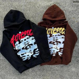Kvinnors hoodies 2024 y2k streetwear hoodie tröja rolig tecknad grafik harajuku huvtröja hiphop kpop tröjor kläder