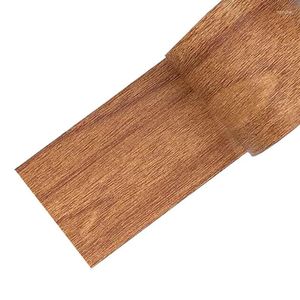 Wandaufkleber 5,7 x 457 cm Holzbrett Selbstklebende Tapeten Wasserdichte Maserung Boden PVC für DIY Heimdekoration P7Ding