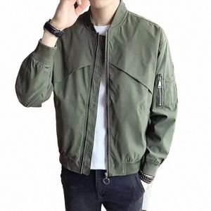 Men Flight Jacket Bomber Płaszcz Wojska Mężczyźni Ubranie Air Force One Pilot Baseball Jacket Spring Autumn Windbreaker O3JM#