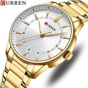 CURREN Carryon 8430 Minimalist Waterproof Quartz Steel Band Men's Business Casual Watch