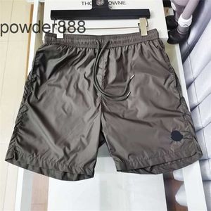 European Trendy Brand Quick Drying Two-piece Shorts for Mens Summer 2024 m Family Casual and Comfortable Thin Beach Pants