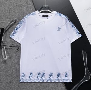 Yaz Mens Tasarımcı Tişört Sıradan Man Tees Mektupları ile Kısa Kollu Üst Lüks Erkek Hip Hop Giysileri Asya Boyutu M-3XL