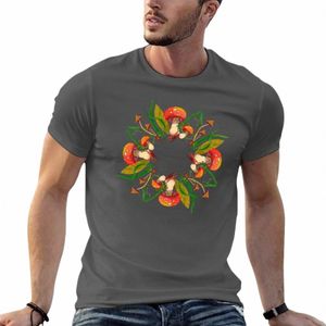 new Mushroom men T-Shirt custom t shirts design your own sports fan t-shirts plain t-shirt oversized t shirt men b8s6#