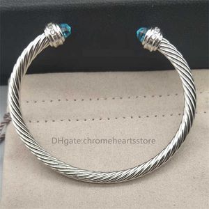 Collana di pietre preziose Bracciale di gioielli Nastro Testa di uomo Donna Platino Perla 5MM Braccialetti intrecciati versatili Gioielli placcati intrecciati Spedizione gratuita