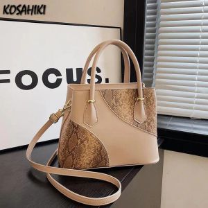 Shoulder Bags Fashion All Match Patchwork Handbags 2023 Simple Y2k Aesthetic Fairy Crossbody Bag Women Elegant Casual Japanese