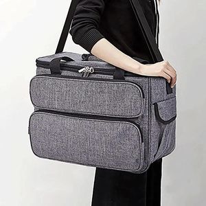 Storage Bags Sewing Machine Carrying Case With Multiple Pockets Padded Handbag Tote Bag For