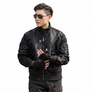 Motorcykeljacka Man Jackets Parkas Coat Military Winter Men's Coats New Anorak Luxury Clothing Clothing Outerwears Boy U1GD#