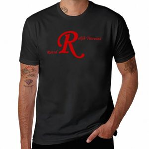 nuovo Ralph è Rated R T-shirt t-shirt tinta unita T-shirt abbigliamento da uomo o32N #