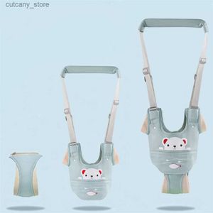 Imbracature per marsupi Zaini Imbracatura da passeggio per bambini portatili Camminatore per cintura per neonato 360 Guinzagli di sicurezza per bambini traspiranti Cavallo rimovibile Neonati Roba L240320