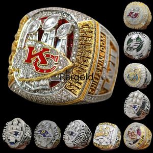 Роскошный набор колец чемпионата Суперкубка, дизайнерские кольца из 14-каратного золота KC Team Champions для мужчин и женщин, ювелирные изделия с бриллиантами