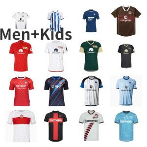 23/24 Union Berlin Mens Soccer Jerseys AARONSON FOFANA BECKER KRAL KHEDIRA LAIDOUNI BEHRENS KHEDIRA DIOGO LEITE DOEKHI ST.PAULI Hertha BSC PREVLJAK Football Shirts