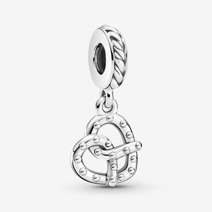 Fabrika Toptan Kalp Dangle Charm Pandoras 925 STERLING Gümüş Lüks Cazibe Set Set Yapma Takım Tasarımcı Kolye Orijinal Kutu Orijinal Kutu En Kalite