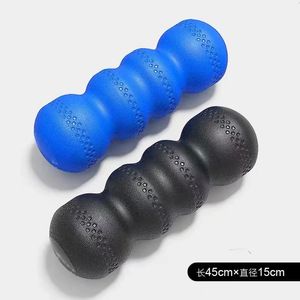 Rolo de espuma epp para yoga, 45x15cm, forma de onda, massagem, relaxamento muscular, esportes, exercício, fitness, perna traseira, ferramentas de liberação miofascial 240323