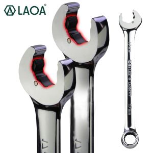 Öppnare LAOA Specialöppning CRV RATCHET WRENCH SPANNER Cykel Motorcykelbil Reparationsverktyg gjorda i Taiwan