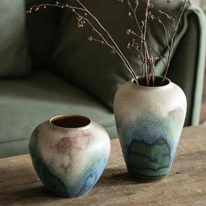 Vasos luz luxo flor seca vaso decoração minimalista cerâmica hidropônica ornamentos modernos para uso doméstico requintado