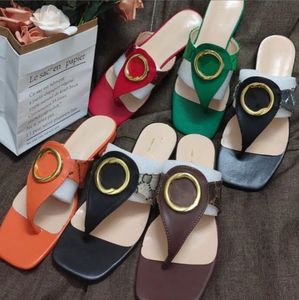 Summer Flat Flip Flops tofflor Kvinnor Mens Designers Slides Floral Brocade Flats växlar Botten Gummi Flop Scuffs Casual Fashion Beach Shoes