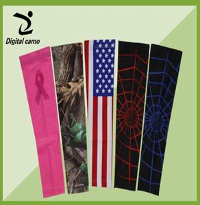 2020 kids youth sport sleeve baseball stitching Royal Sports Arm Sleeve Basketball Baseball Football Camo 138 colors1218744