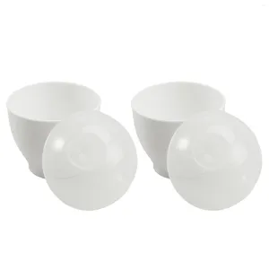 Double Boilers 2pcs Mini Egg Steamed Cup Portable Cooker Mold Microwave Bowl For Home Kitchen