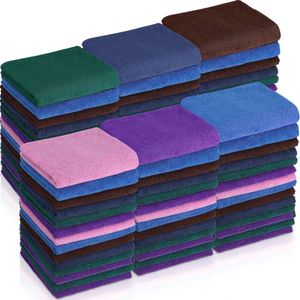 36 pacotes de toalhas absorventes de fibra ultrafina, lenços de salão anti-lixívia, adequados para academias, banheiros, hidroterapia, barbear, shampoo, secadores de cabelo domésticos,
