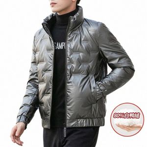 stand Collar Down Coat Men Winter Warm Padded Parka 2021 Winter New Male Warm Outwear Coats White Duck Down Jacket for Men R50G#