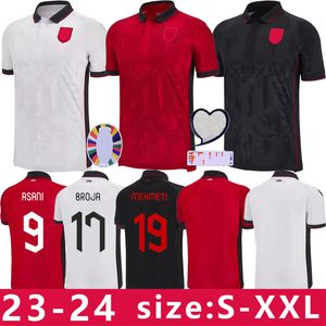 23/24 قمصان ألبانيا لكرة القدم 2023 2024 بروجا أساني ديميميسيتي ألبانيا قمصان كرة القدم أوزوني ميميمي ك.