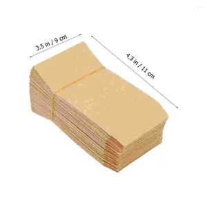 Take Out Containers 100Pcs Garden Kraft Paper Bags Corn Rice Pouches Envelope Wheat Storage