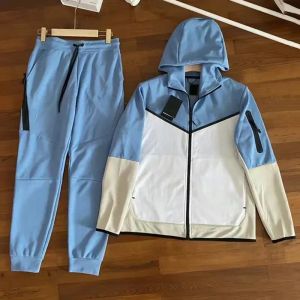 Mens Tracksuits Kid Tech Fleece Grosso Homem Calças Esportivas Bot Techfleece Sportswear Jaqueta Espaço Calças de Algodão Mulheres Casacos Drop Delive Dhwuk