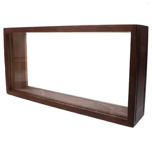 Frames Display Cabinet Picture Frame Specimen Pressed Flower Shadow Boxes Case Shelf Small