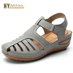 Sandaler Premium Orthopedic Womens Bunion Corrector Platform Walking Beach Shoes Wedge H240328W4I8