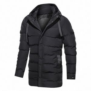 Fad Neueste Männer Mit Kapuze Cott Jacke Winter Dicke Lg Armee Grün Parkas Männer Marke Kleidung Winddicht Warme Casual Parkas Q3px #