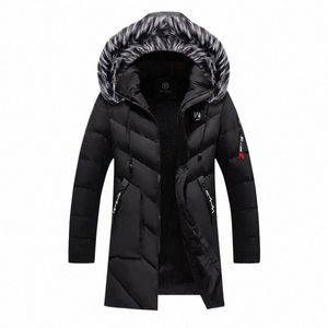 Winter Jacken Männer Pelz Warme Dicke Cott Multi-tasche Mit Kapuze Parkas Mens Casual Fi Fleece Warme Mäntel Windjacke Mantel g402 #