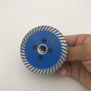 Zaagbladen Mini Turbo Diamond Blade 75 mm with Flange M14 or 5/811 for Concrete Granite Flooring Tiles Ceramic Cutting Tool Carving Disc