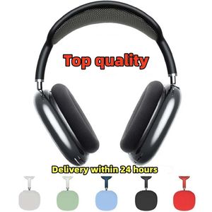 For AirPods Max Air pods Maxs top quality Earphones Headphone Accessories Transparent TPU Solid Silicone Waterproof Protective case