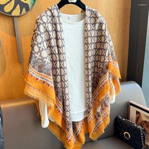 Scarves Flax Scarf Female 2024 Summer Beach Sunscreen Size 130 Square Fashion Big-name Travel Outside The Shawl.