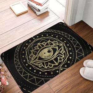 Carpets Mystical Sacred Geometry Ornament Ancient Egypt Digital Art Bedroom Mat Rug Home Doormat Kitchen Carpet Outdoor