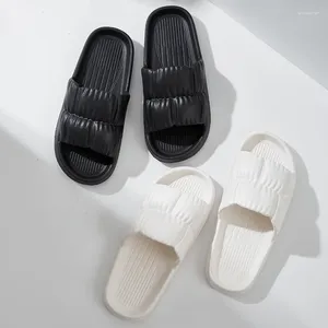 Slippers Men Soft Fashion Platform Women Bathroom Home Indoor Non-Slip Anti-Slip Female Cloud Cushion Slides