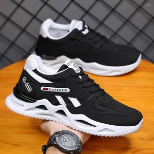 Freizeitschuhe Herren 2024 Wintersportmode Koreanischer Stil Fliegende Turnschuhe Herren